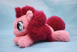 Size: 3888x2592 | Tagged: safe, artist:theharley, pinkie pie, amigurumi, crochet, irl, photo, plushie, solo