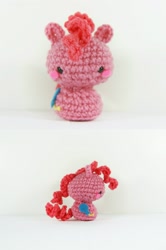 Size: 2000x3008 | Tagged: safe, artist:milliemouse579, pinkie pie, amigurumi, crochet, irl, photo, plushie, solo