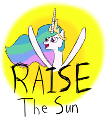 Size: 1785x1996 | Tagged: source needed, safe, artist:zaponator, princess celestia, alicorn, pony, praise the sun, solo, sun, sun work