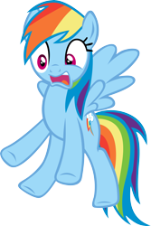 Size: 3553x5314 | Tagged: safe, artist:freak0uo, rainbow dash, pegasus, pony, simple background, transparent background, vector