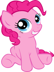 Size: 763x1020 | Tagged: safe, artist:madhuvati, pinkie pie, earth pony, pony, filly, simple background, transparent background, vector, young