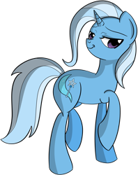 Size: 2500x3152 | Tagged: safe, artist:datapony, derpibooru import, trixie, pony, unicorn, female, mare, smiling, solo