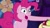 Size: 640x360 | Tagged: safe, pinkie pie, earth pony, pony, apple, female, mare, pink coat, pink mane, solo