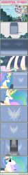 Size: 1004x6080 | Tagged: safe, artist:estories, princess celestia, alicorn, pony, comic:seeds of darkness, canterlot, comic, solo