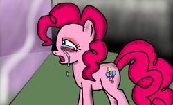 Size: 1179x723 | Tagged: safe, pinkie pie, earth pony, pony, alex warlorn, crying, fanfic, pony pov series, reharmonized ponies, sad