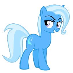 Size: 2400x2400 | Tagged: safe, artist:the smiling pony, derpibooru import, trixie, pony, unicorn, .svg available, female, grin, mare, simple background, smiling, solo, svg, transparent background, vector