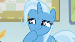 Size: 1920x1080 | Tagged: safe, derpibooru import, screencap, trixie, unicorn, a horse shoe-in, solo