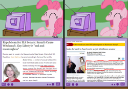 Size: 1104x767 | Tagged: safe, pinkie pie, pony, exploitable meme, laughing, meme, tv meme