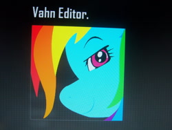 Size: 900x675 | Tagged: safe, artist:nostalbyte, rainbow dash, pegasus, pony, call of duty, emblem, emblem editor