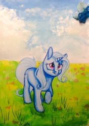 Size: 673x956 | Tagged: safe, artist:theorderofalisikus, derpibooru import, trixie, pony, unicorn, female, mare, solo, traditional art