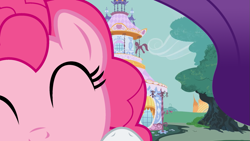 Size: 1067x600 | Tagged: safe, edit, pinkie pie, rarity, earth pony, pony, unicorn, female, female pov, kissing, lesbian, offscreen character, pov, raripie, shipping, smooch, vector