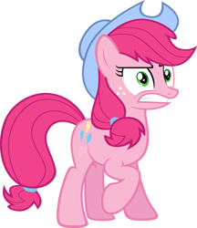 Size: 675x780 | Tagged: safe, artist:pyropig75, applejack, pinkie pie, earth pony, pony, palette swap, recolor