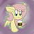 Size: 2000x2000 | Tagged: safe, artist:rosexknight, fluttershy, pegasus, pony, coffee, parody, shaking, solo, starbucks