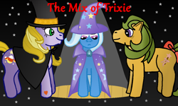 Size: 1000x600 | Tagged: safe, artist:kendell2, derpibooru import, abra-ca-dabra, magic star, trixie, pony, unicorn, g1, g3, female, mare, pony pov series