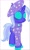 Size: 799x1311 | Tagged: artist needed, source needed, useless source url, safe, derpibooru import, trixie, hat, simple background, solo, white background