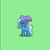 Size: 399x399 | Tagged: safe, derpibooru import, trixie, pony, unicorn, female, mare, pixel art, pony town, solo, trixie's hat