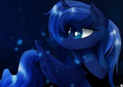 Size: 5787x4092 | Tagged: safe, artist:simonk0, princess luna, alicorn, pony, absurd resolution, female, horn, mare, solo