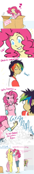 Size: 871x4318 | Tagged: safe, artist:cartoonlion, fluttershy, pinkie pie, rainbow dash, oc, oc:futashy, g3, too many pinkie pies, spoiler:s03, ask futashy, futa, futashy, futaverse, humanized, intersex, pinkie blind