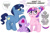 Size: 500x328 | Tagged: safe, artist:kuromi, night light, princess cadance, twilight sparkle, alicorn, pony, deadpan snarker, filly, tantrum, teen princess cadance, younger