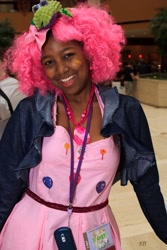 Size: 2592x3888 | Tagged: safe, pinkie pie, human, cosplay, irl, irl human, photo, solo