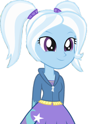 Size: 859x1208 | Tagged: safe, artist:grapefruitface1, artist:supersamyoshi, derpibooru import, edit, trixie, human, equestria girls, alternate hairstyle, babysitter trixie, bad edit, clothes, hoodie, solo