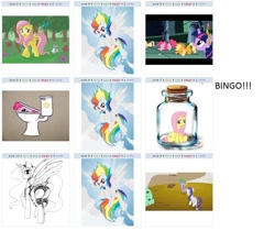 Size: 1024x859 | Tagged: safe, rainbow dash, pegasus, pony, exploitable meme, female, juxtaposition, juxtaposition win, mare, wings