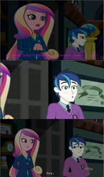 Size: 640x1090 | Tagged: safe, screencap, dean cadance, princess cadance, equestria girls, friendship games, alumnus shining armor, american dad, screencap comic