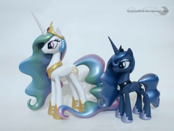 Size: 2560x1920 | Tagged: safe, artist:groovebird, princess celestia, princess luna, craft, irl, photo, sculpture