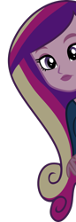 Size: 1024x2987 | Tagged: safe, dean cadance, princess cadance, equestria girls, friendship games, looking at you, simple background, solo, transparent background, vector