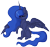 Size: 855x805 | Tagged: safe, artist:tamashia, princess luna, alicorn, pony, eyes closed, missing cutie mark, simple background, sitting, solo, spread wings, transparent background