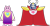 Size: 2000x1058 | Tagged: safe, artist:dalekolt, princess cadance, shining armor, pony, unicorn, asgore dreemurr, cape, clothes, looking at you, open mouth, recolor, simple background, smiling, toriel, transparent background, undertale