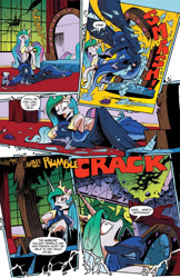 Size: 685x1054 | Tagged: safe, idw, princess celestia, princess luna, tiberius, alicorn, pony, spoiler:comic, spoiler:comic20