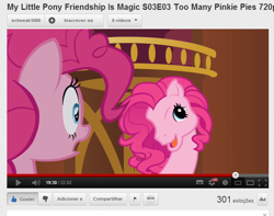 Size: 670x529 | Tagged: safe, screencap, pinkie pie, earth pony, pony, g3, too many pinkie pies, spoiler:s03, pinkie blind