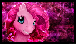 Size: 1280x741 | Tagged: safe, artist:lova-gardelius, pinkie pie, earth pony, pony, too many pinkie pies, pinkie blind, solo