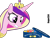 Size: 1400x1070 | Tagged: safe, artist:roger334, princess cadance, alicorn, pony, angry, butter cookies, clenched teeth, cookie jar, disappointed, female, frown, mare, needle, ponyscape, scissors, scowl, simple background, solo, thread, transparent background, vector