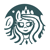 Size: 676x677 | Tagged: safe, artist:selenophile, princess celestia, alicorn, pony, coffee, logo, solo, starbucks