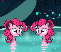 Size: 700x600 | Tagged: safe, artist:eirrinn, pinkie pie, earth pony, pony, too many pinkie pies, clone, pinkie clone, water