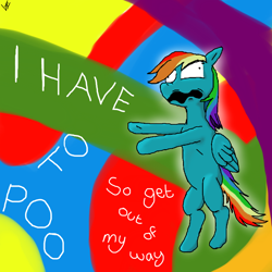 Size: 800x800 | Tagged: safe, artist:lupr, rainbow dash, pegasus, pony, female, mare, simple background, solo