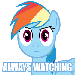 Size: 5000x5000 | Tagged: safe, artist:austiniousi, rainbow dash, pegasus, pony, absurd resolution, angry, simple background, solo, transparent background, watch