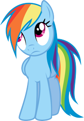 Size: 3100x4466 | Tagged: safe, artist:blueblitzie, rainbow dash, pegasus, pony, .svg available, absurd resolution, eyeroll, female, mare, simple background, solo, transparent background, vector