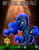 Size: 700x900 | Tagged: safe, artist:inspiredpixels, princess luna, alicorn, pony, crossover, flowey, undertale