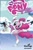 Size: 575x884 | Tagged: safe, artist:amy mebberson, idw, angel bunny, fluttershy, pinkie pie, earth pony, pegasus, pony, active stretch, backbend, comic, cover, flexible, hastings, ice skating, official, official comic