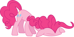 Size: 5928x3000 | Tagged: safe, artist:uxyd, pinkie pie, earth pony, pony, simple background, transparent background, vector