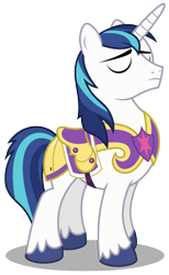 Size: 1844x3000 | Tagged: safe, artist:brony-works, shining armor, pony, unicorn, simple background, solo, transparent background, vector