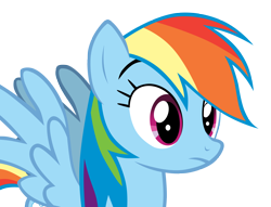 Size: 5000x3822 | Tagged: safe, artist:commypink, rainbow dash, pegasus, pony, simple background, transparent background, vector