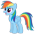 Size: 901x886 | Tagged: safe, rainbow dash, pegasus, pony, simple background, solo, transparent background, vector