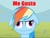 Size: 680x519 | Tagged: safe, rainbow dash, pegasus, pony, blue coat, female, funny, mare, me gusta, meme, multicolored mane, solo