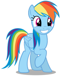Size: 809x987 | Tagged: safe, artist:mrlolcats17, rainbow dash, pegasus, pony, faic, simple background, solo, squee, transparent background, vector