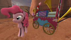 Size: 640x360 | Tagged: safe, artist:chaotrix, pinkie pie, earth pony, pony, 3d, animated, creepy, scary, source filmmaker, spooky