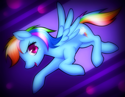 Size: 787x615 | Tagged: safe, artist:stalkernin, rainbow dash, pegasus, pony, female, looking at you, mare, solo